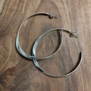 Silpada sterling silver hoops